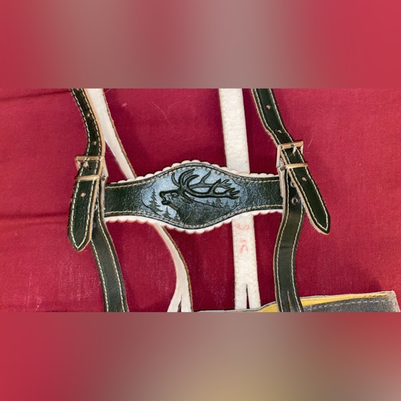 Vintage Kids leather Lederhosens - Picture 2 of 3